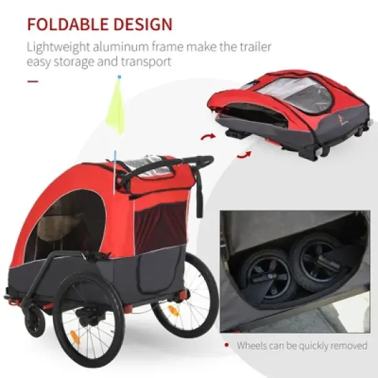 Dexmalle Bike Trailer for Kids image {6}