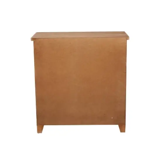 Industrial Wood Standing Wine Rack Brown - Olivia & May image {2}