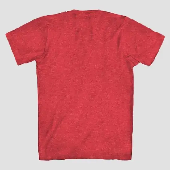 Men's Home Alone Battle Plan Short Sleeve Graphic T-Shirt - Heathered Red image {1}