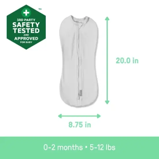 SwaddleMe by Ingenuity Pod Swaddle Blanket - 0-2 Months image {3}