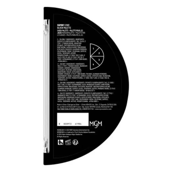 NYX Professional Makeup Wednesday Stained Glass Blush Palette - 2.88oz image {8}