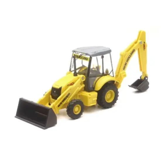 New Ray Diecast & Plastic New Holland Backhoe 32143 image {1}