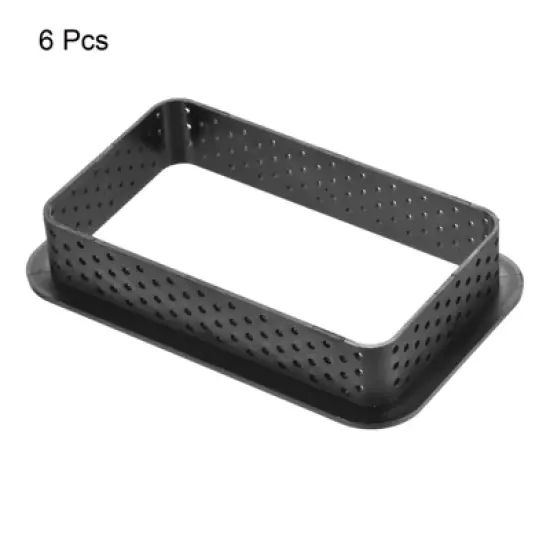 Unique Bargains Perforated Non-stick Reusable Dishwasher Safe Cake Mousse Ring image {2}