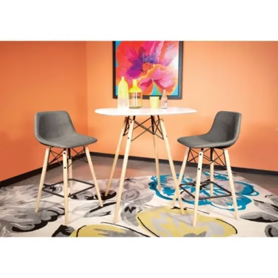 26" Allen Counter Height Barstool Dark Gray - OSP Home Furnishings image {4}