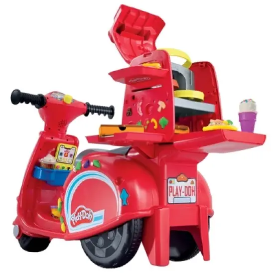 Play-Doh Pizza Delivery Scooter Playset - 26pc image {9}