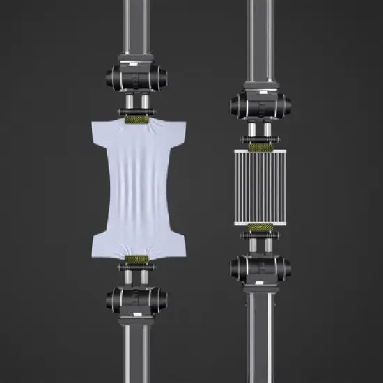 Intex Raised 16" Air Mattress with Hand Held 120V Pump - Queen Size image {4}