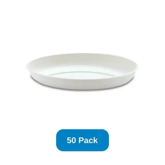Responsible Products 32 oz Oval Bowl Sugarcane Fiber Burrito Bowl - Pack of 50 image {3}