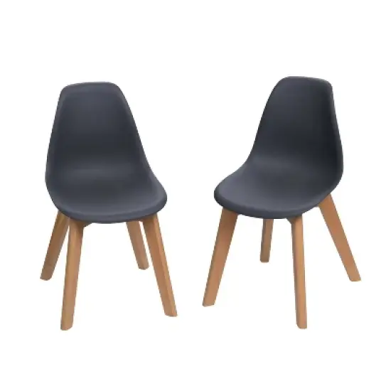 Set of 2 Kids' Chairs with Beech Legs - Gift Mark image {5}