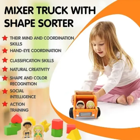 Leo & Friends Shape Sorting Dump Truck image {4}