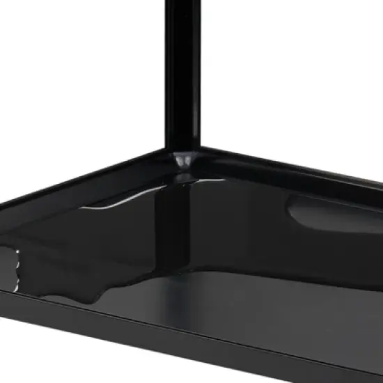 Hamster Cage, Metal Guinea Pig Cage with Acrylic Sides, Chew-Proof Dual Door Small Animal Habitat, Stackable Design Rat, Gerbil Cage image {13}