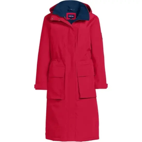 Lands' End Women's Squall Waterproof Insulated Winter Stadium Coat image {4}
