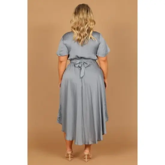 Petal and Pup Womens Amanda Hi Lo Tie Front Dress image {7}