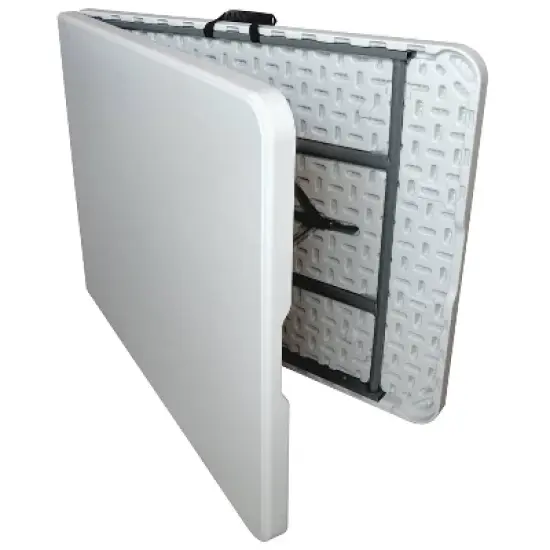 Peakform 6' Folding Banquet Table Off White image {2}