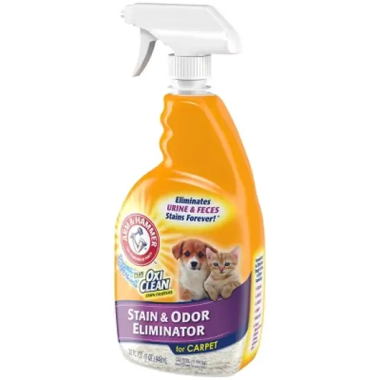 Arm & Hammer Plus Oxiclean Pet Stain & Odor Eliminator for Carpet - 32oz image {2}