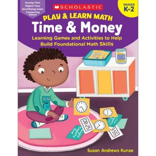 Scholastic Play & Learn Math Reproducible Workbooks, Grade 1-3 Bundle image {1}