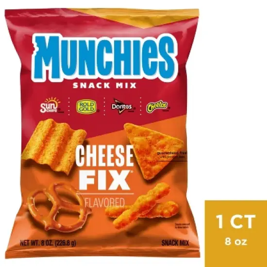 Munchies Cheese Fix Flavored Snack Mix - 8oz image {3}
