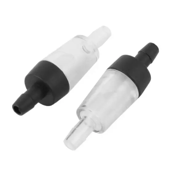 Unique Bargains Fish Tank Aquarium Air Pump One Way Non Return Check Valve 0.5" Dia 2 Pcs image {3}