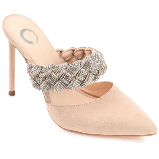 Journee Collection Womens Hazzl Tru Comfort Foam Pointed Toe High Stiletto Pumps image {11}