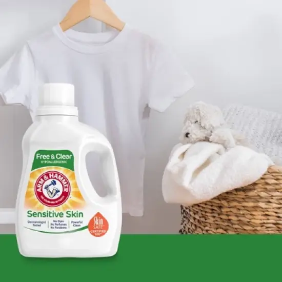 Arm Hammer Sensitive Liquid Laundry Detergent - Free & Clear image {1}