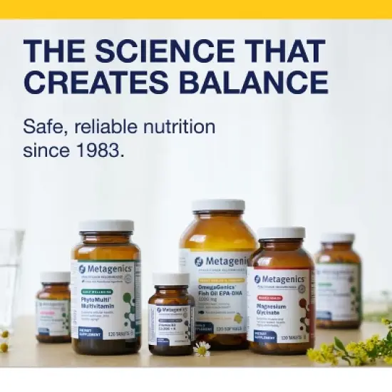 Metagenics OmegaGenics Fish Oil 720mg, High Potency Omega-3 EPA & DHA, Heart, Musculoskeletal & Immune Health Support, 60 Softgels image {6}