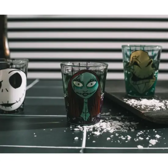 Silver Buffalo Disney The Nightmare Before Christmas 1.5-Ounce Mini Shot Glasses | Set of 4 image {6}