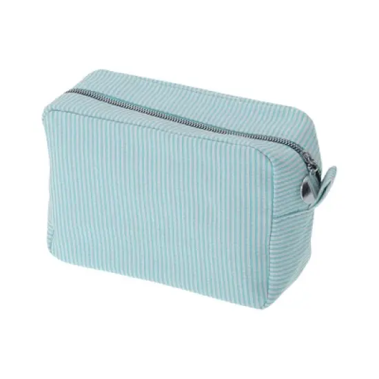 Unique Bargains Large Striped Pattern Makeup Bag 1Pc image {7}