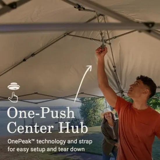 Coleman OASIS Lite 10 x 10 Canopy with Sun Wall image {3}
