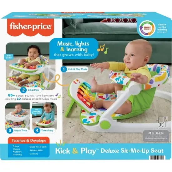 Fisher-Price Kick & Play Deluxe Sit-Me-Up Infant Seat image {5}