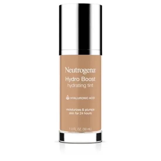 Neutrogena Hydro Boost Hydrating Tint Foundation with Hyaluronic Acid - 1 fl oz image {10}