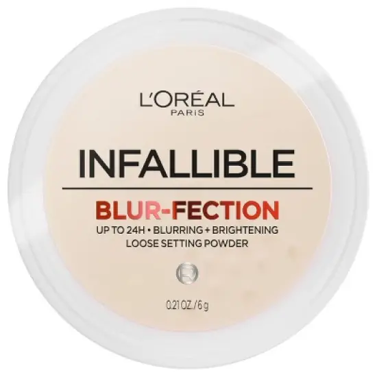 L'Oreal Paris Infallible Blur-fection Longwear Loose Setting Powder - 0.21oz image {13}