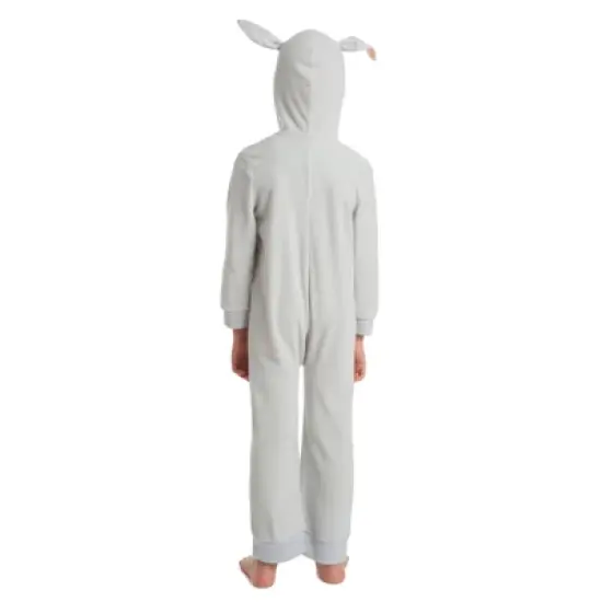 LOONEY TUNES Buggs Bunny Girls Zip Up Costume Pajama Coverall Toddler image {5}