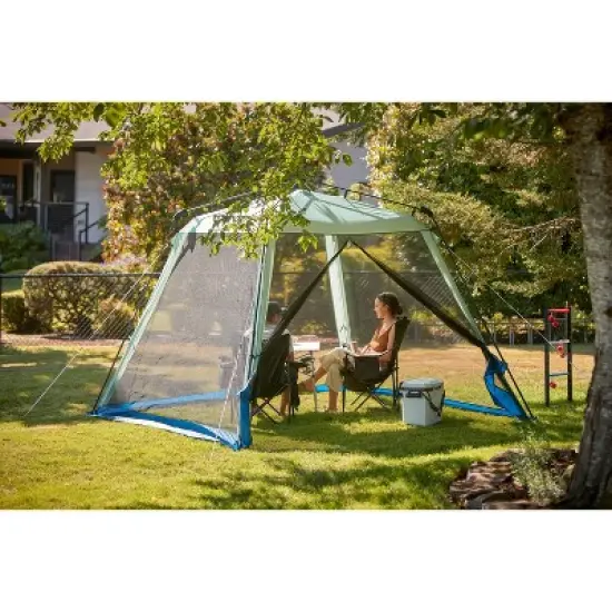 Coleman 10'x10' Skylodge Instant Screened Shelter - Moss image {6}
