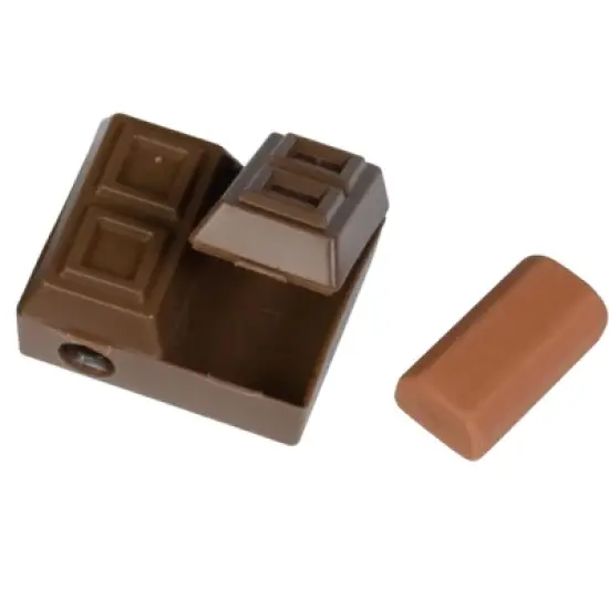 Sweet Sharpening & Scentsational Erasing (6 Pack) - Chocolate Bar Pencil Sharpeners with Scented Erasers image {5}
