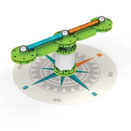 Geomag Mechanics Compass Recycled, 35 Pieces image {3}