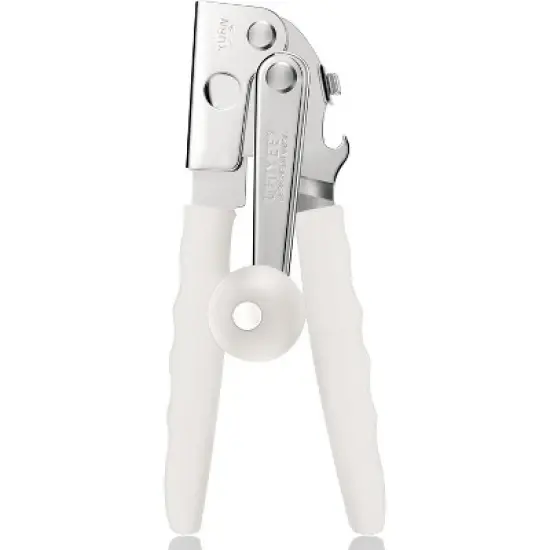 Hand Crank Can Opener Manual Heavy Duty with Comfortable Extra-long Handles image {7}