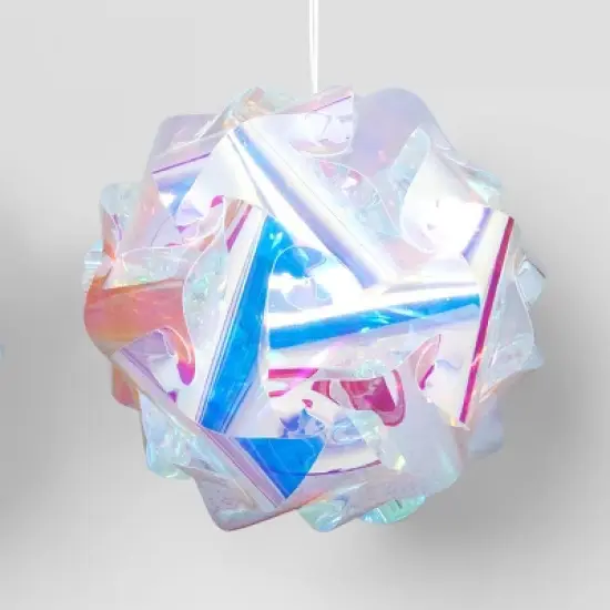 2ct 200mm Christmas Ornament Set Iridescent - Wondershop&trade; image {2}