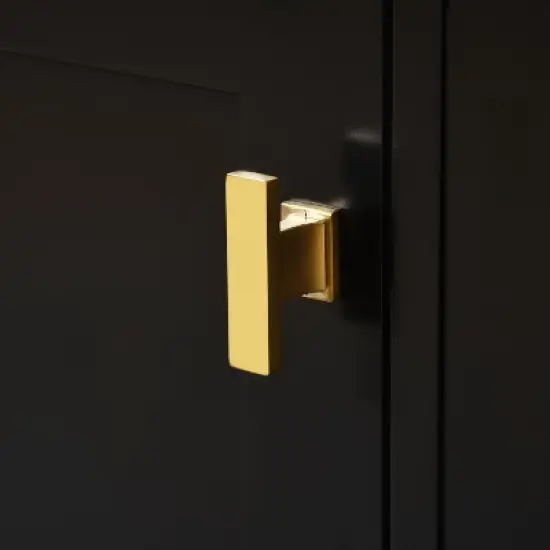 36" Modern Bathroom Vanity with Ceramic Sink, Freestanding Storage Cabinet with 4 Drawers & 2 Soft-Close Doors, Solid Wood Frame - ModernLuxe image {12}