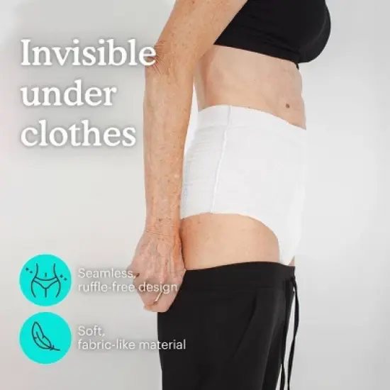 Because Sensitive Overnight Bladder Control Incontinence Underwear - L image {6}