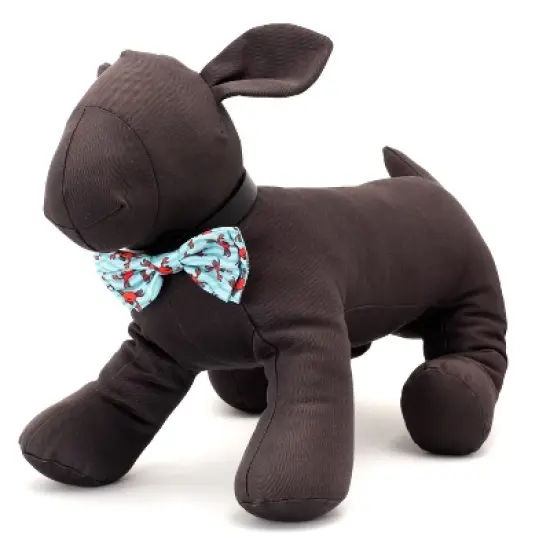 The Worthy Dog Crabs Bow Tie Adjustable Collar Attachment Accessory image {2}