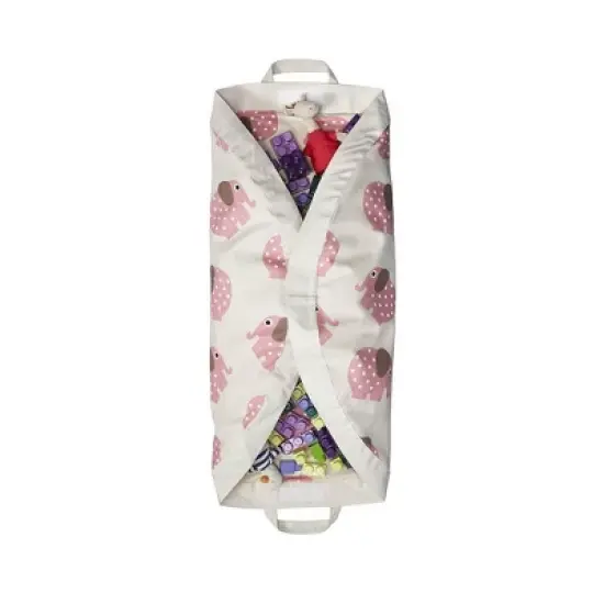 3 Sprouts Baby & Kids Play Mat Bag - Elephant image {2}