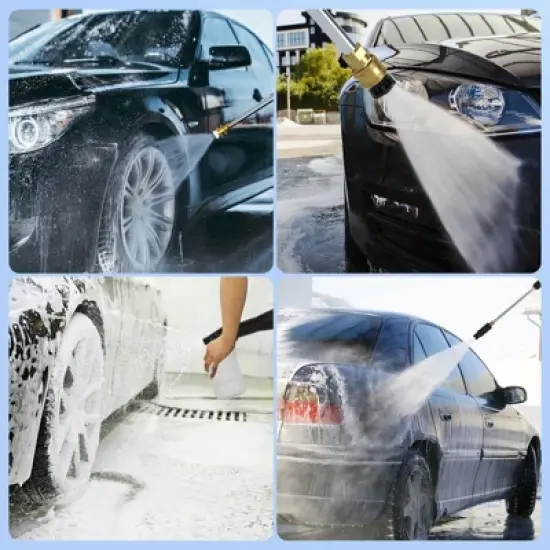 Topteng Electric Pressure Washer 3200 PSI, 1.8 GPM, 1400W, Corded Cold Water, Foam Cannon & 4 Quick-Connect Nozzles &ndash; For Cars, Patios, Driveways image {11}