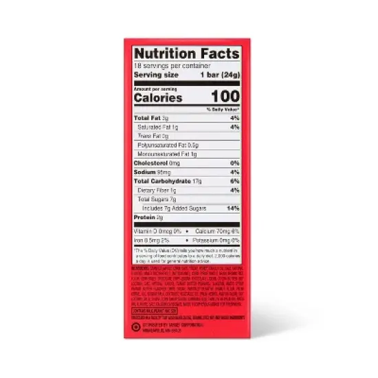 Peanut Butter Chocolate Chip Naturally Flavored Chewy Granola Bars - 15.2oz - Market Pantry&trade; image {1}