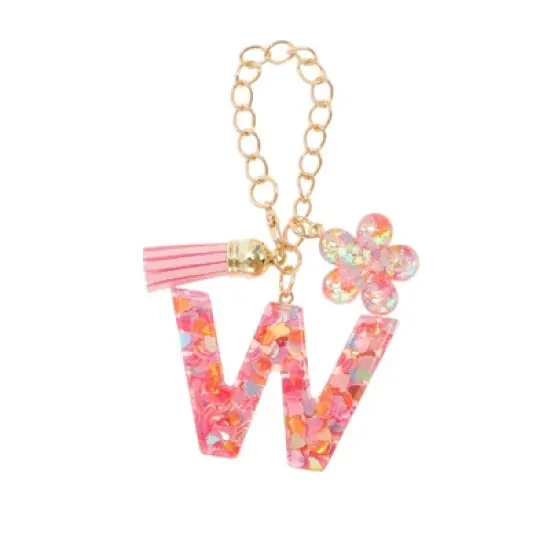Unique Bargains Flower Letter Water Cup Pendant 1 Pc image {27}