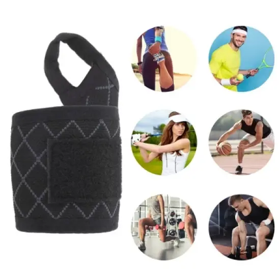 Unique Bargains Warm Sport Wristbands 12.99"x3.27" 1 Pair image {5}