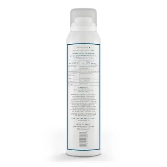 Native Sea Salt & Cedar Deodorant Spray - Sea Minerals/Cedar Scent - 3.5oz image {5}