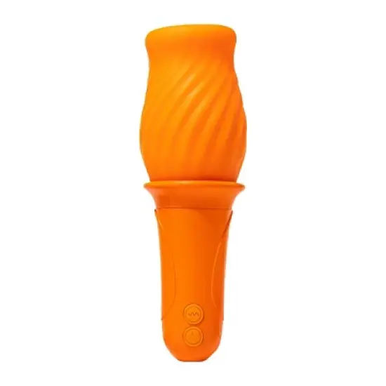 Hello Cake Spin Stroker Vibrating Men's Personal Massager image {1}