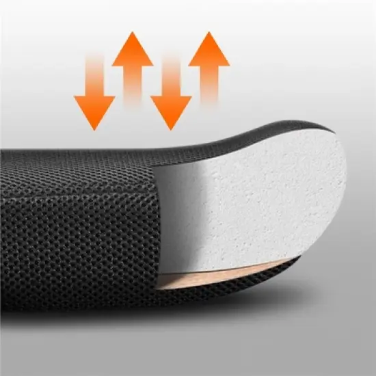 Yaheetech Office Desk Chair Computer Task Chair with Lumbar Support and Armrest image {5}