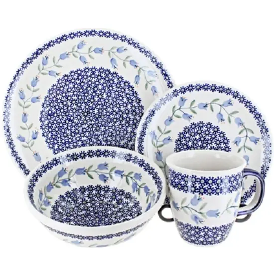 Blue Rose Polish Pottery Manufaktura Dinnerware (4PC) image {20}