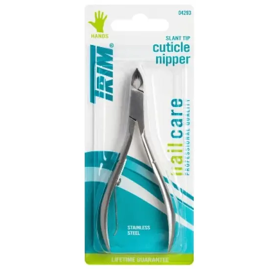 Trim Stainless Steel Slant Tip Cuticle Nipper image {5}