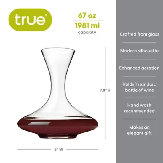 Ellipse&trade;: Traditional Decanter by True image {2}